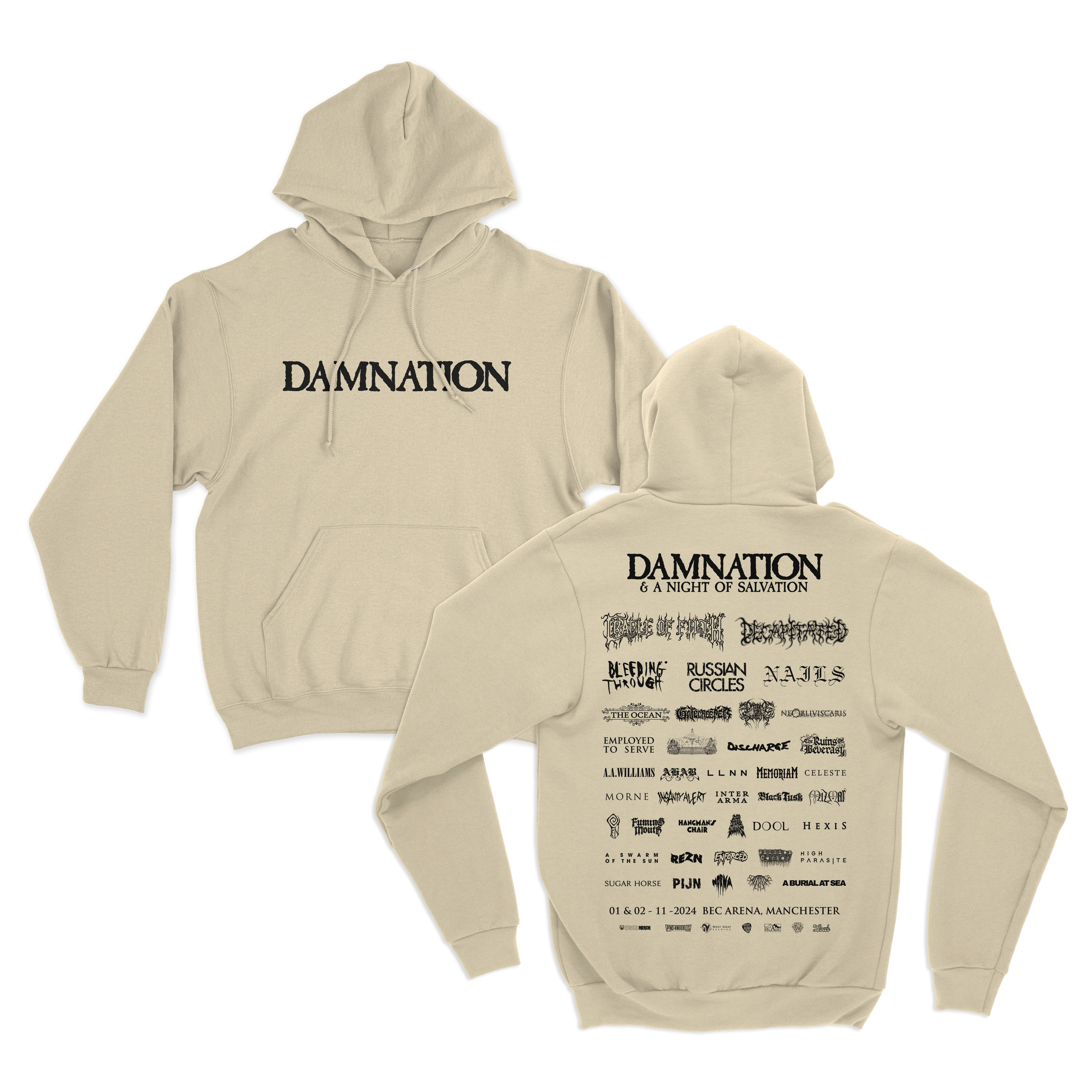 2024 NUDE PULLOVER HOODIE
