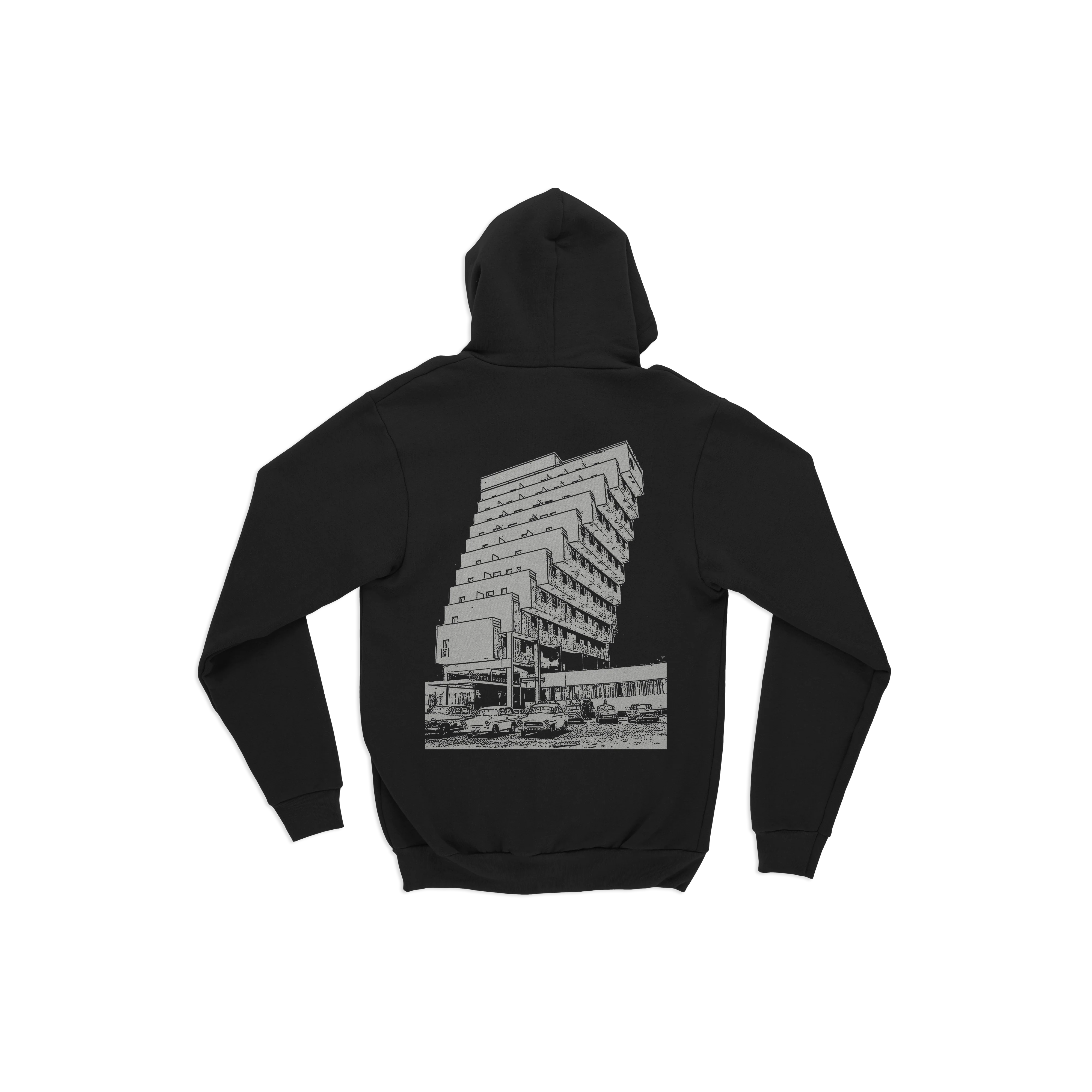 BUILDING BLACK HOODIE - Image 3