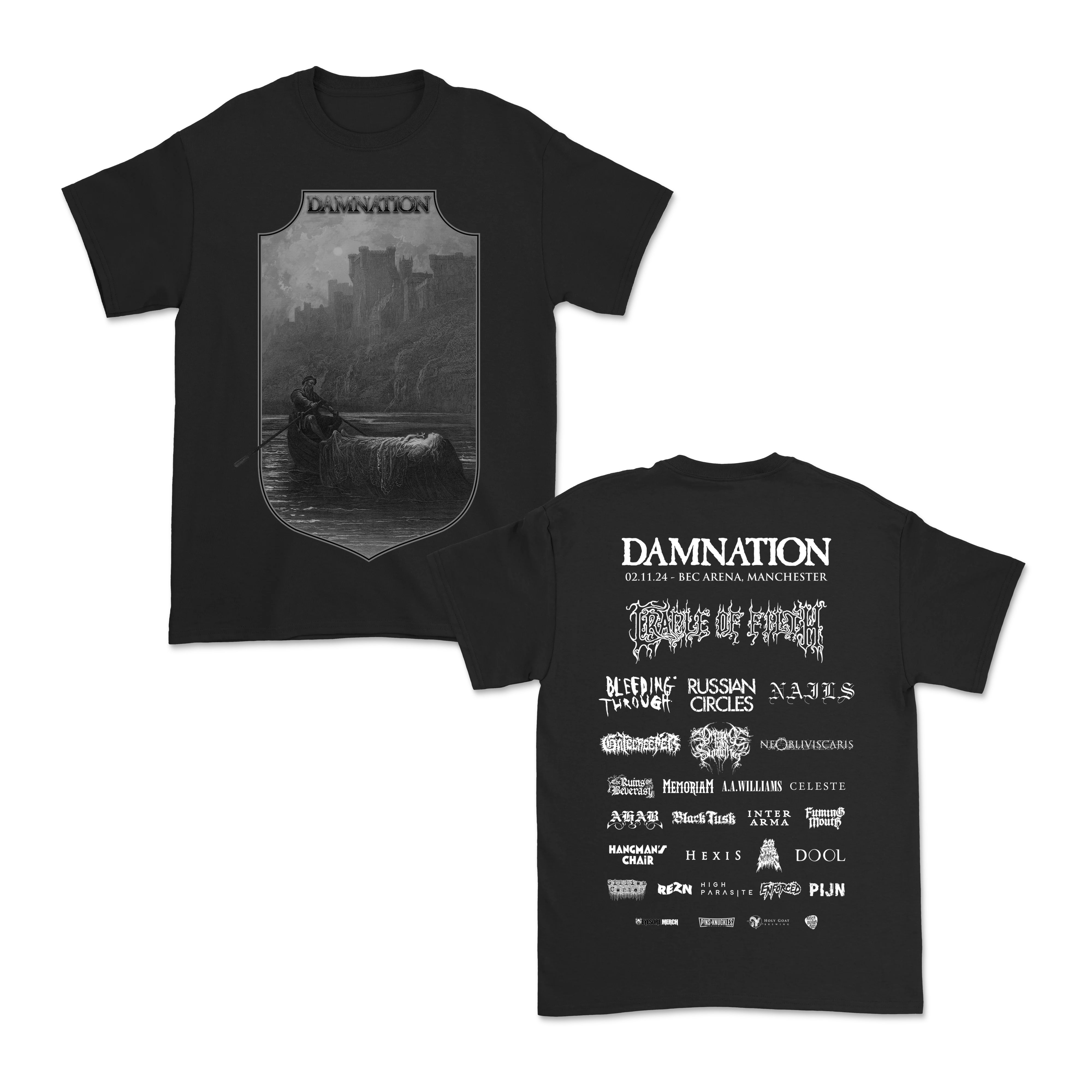 2024 DEATH LAKE BLACK SHIRT