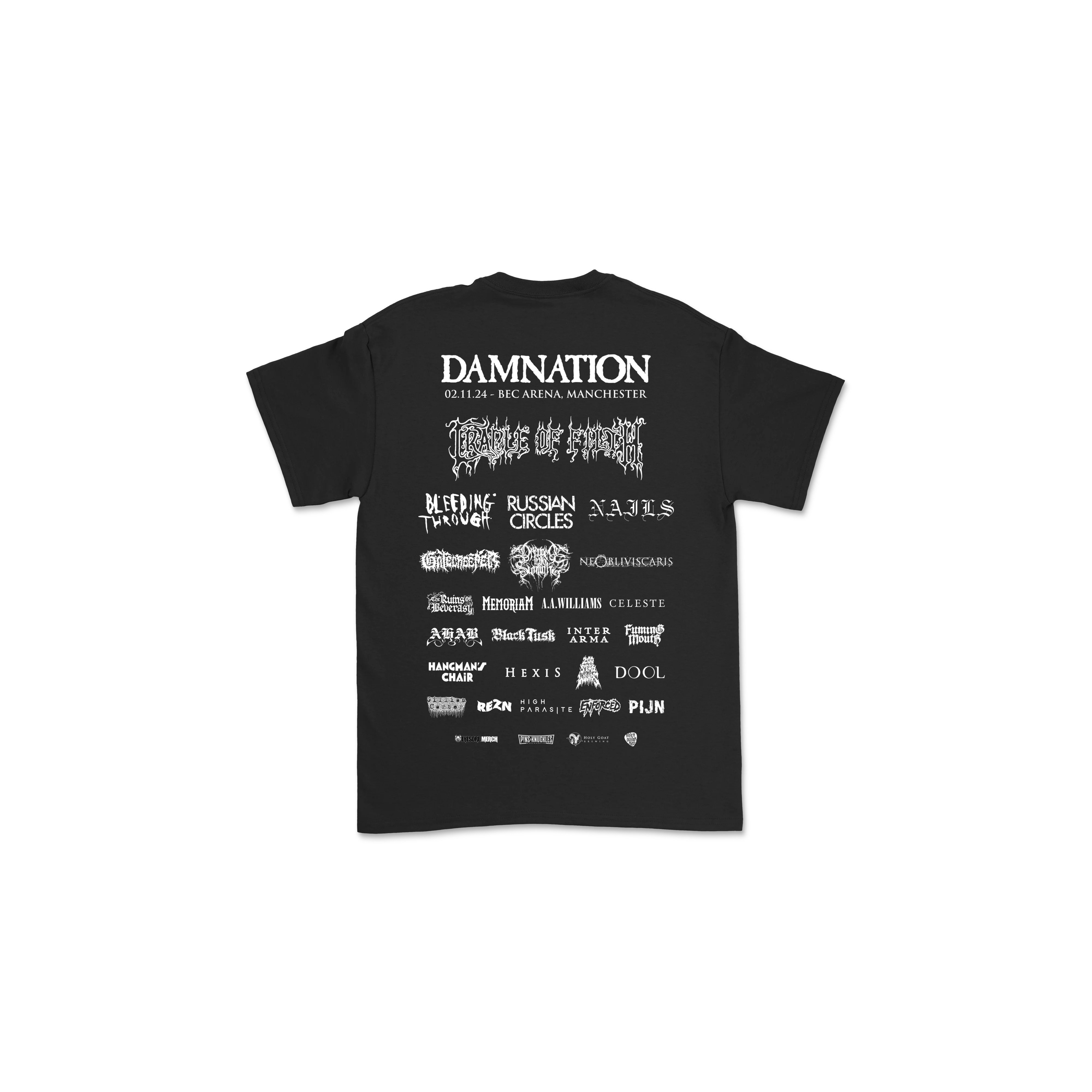 2024 DEATH LAKE BLACK SHIRT - Image 3