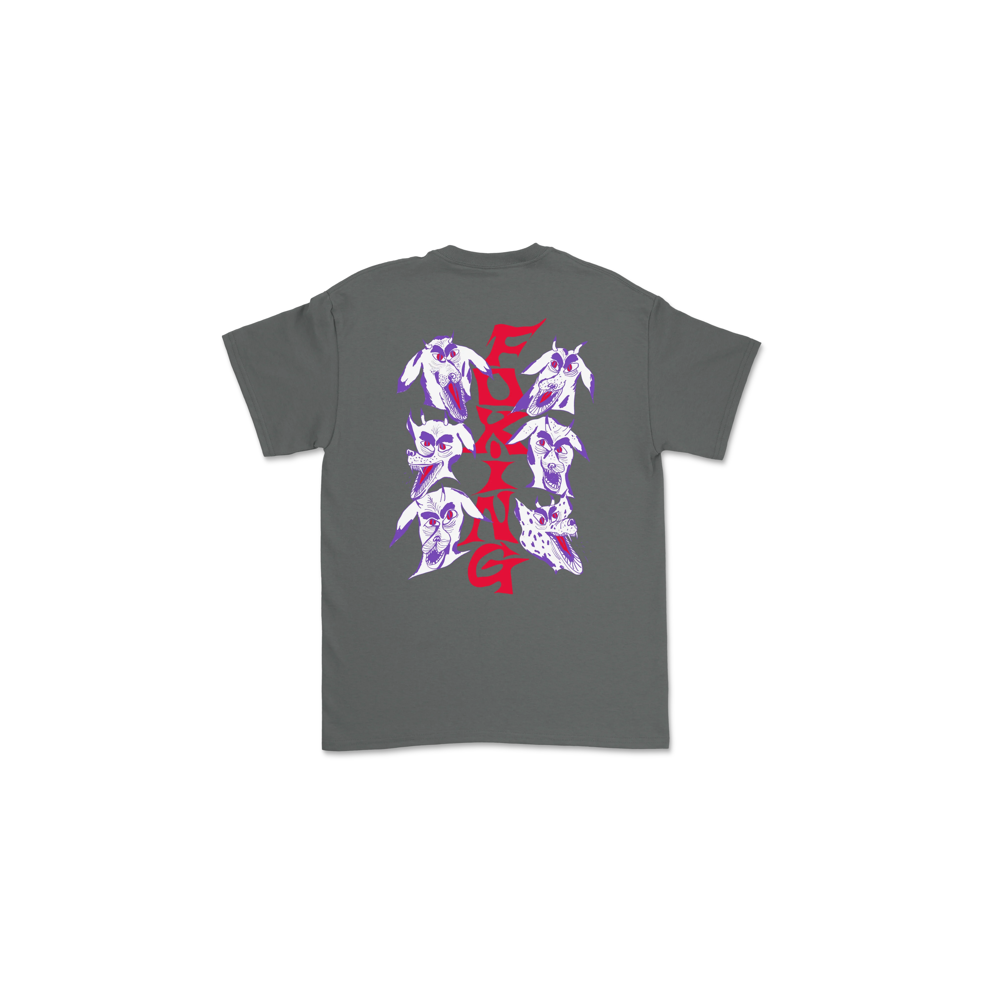 DEVIL DOG CHARCOAL TEE - Image 3