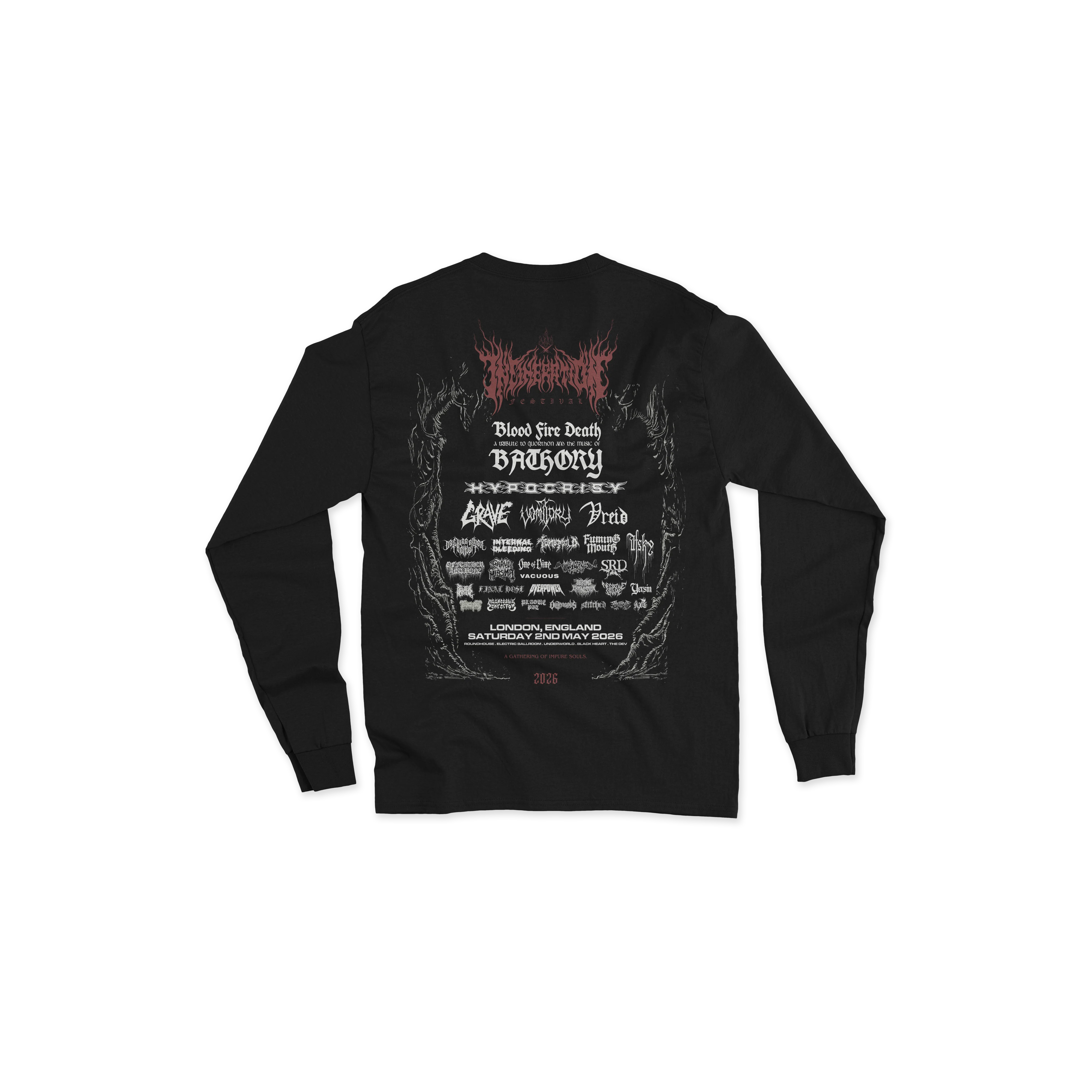 INCINERATION 2026 LONGSLEEVE TEE - Image 3