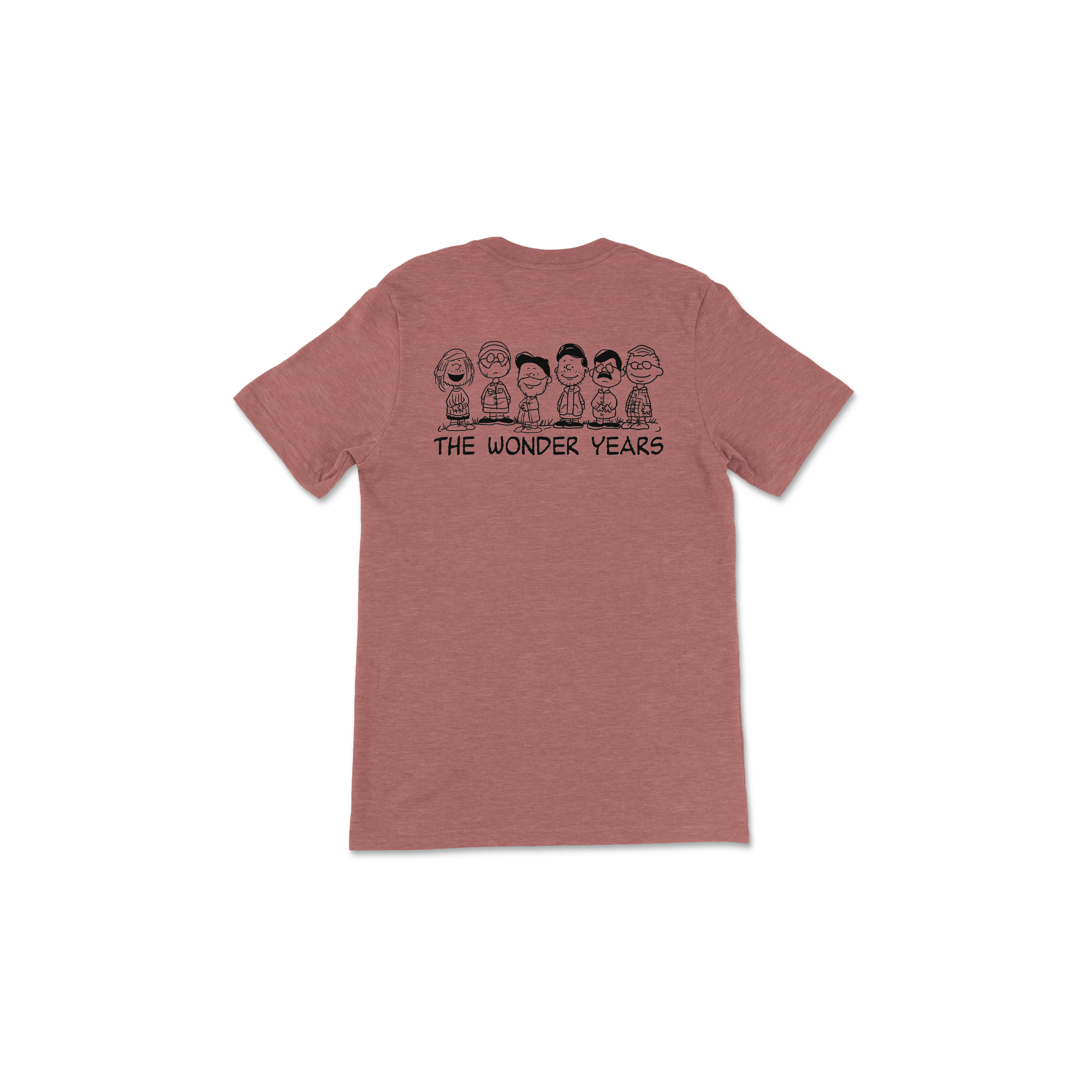 PEANUTS HEATHER MAUVE TEE - Image 3