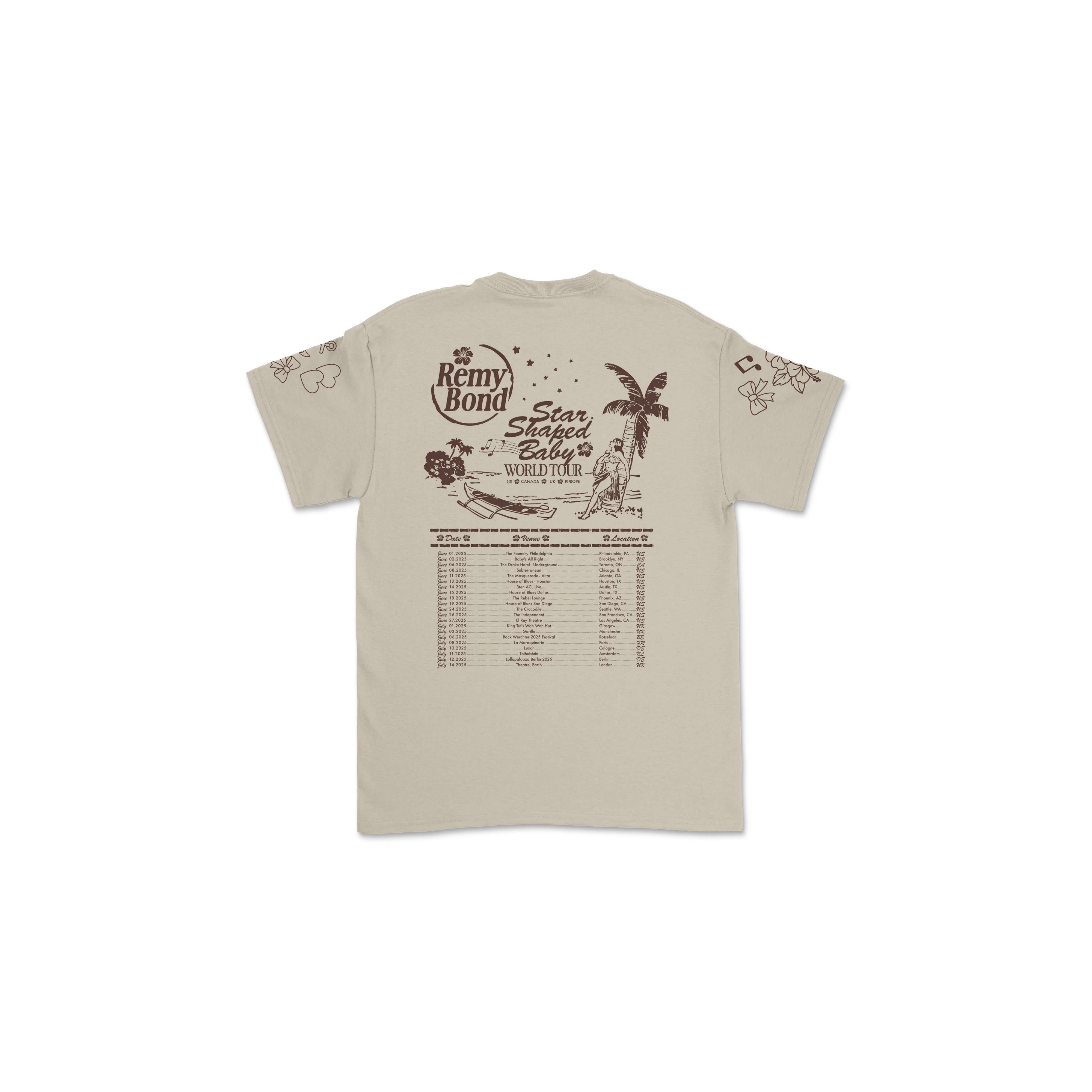 REMY BOND 2025 TOUR TEE - Image 3