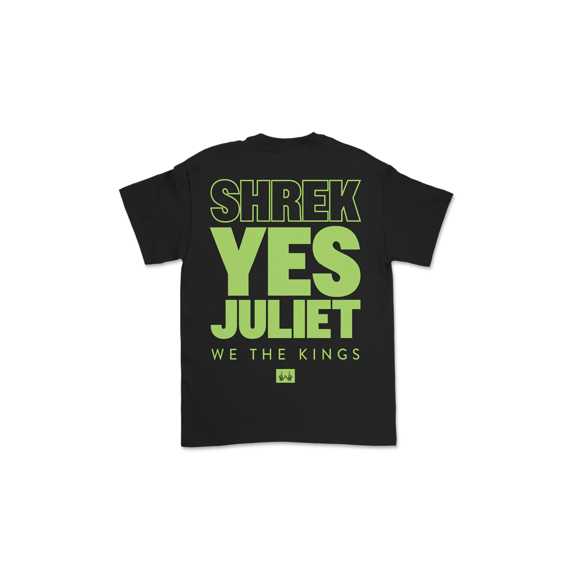 SHREK YES JULIET BLACK TEE - Image 3