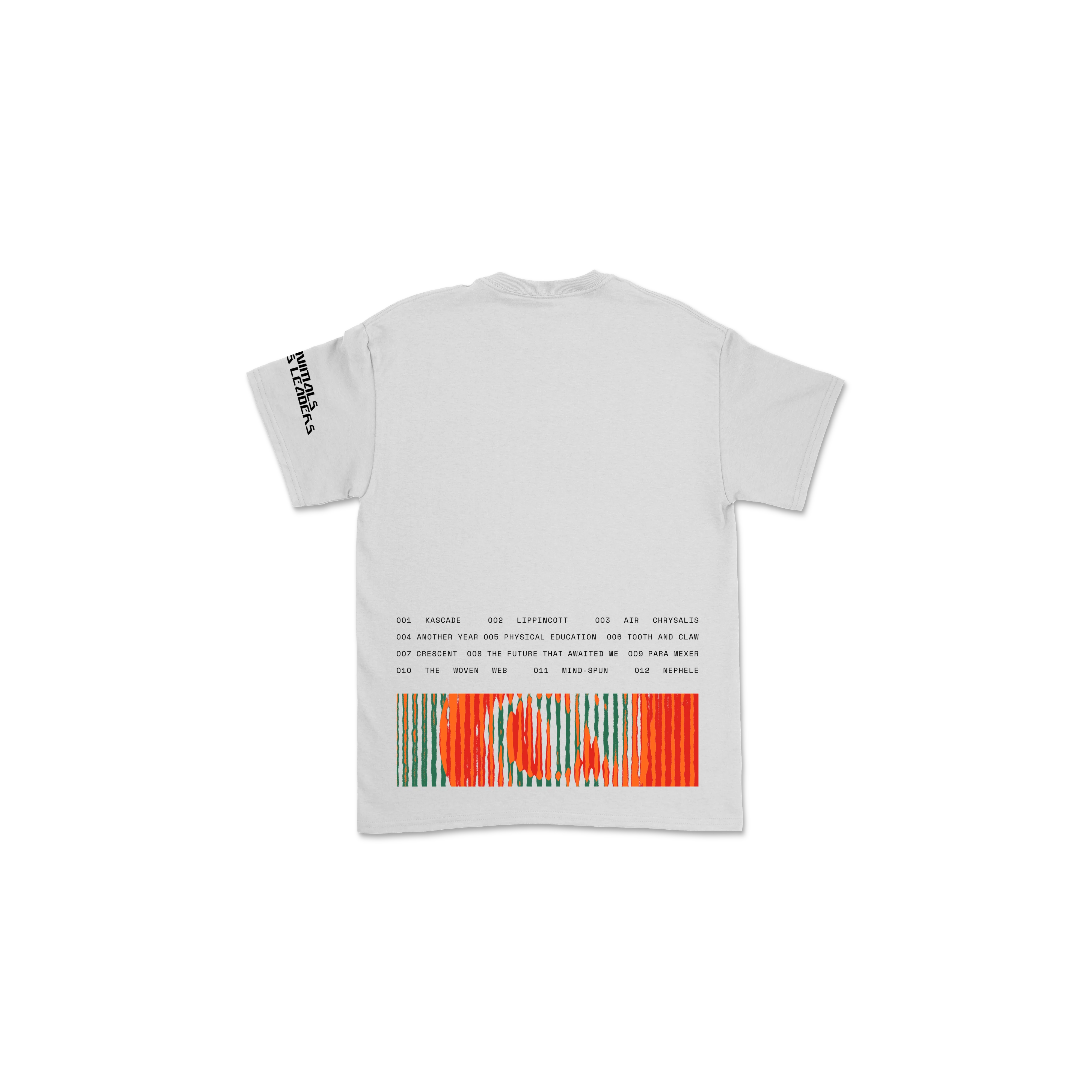 THE JOY OF MOTION TRACK LIST WHITE TEE - Image 3
