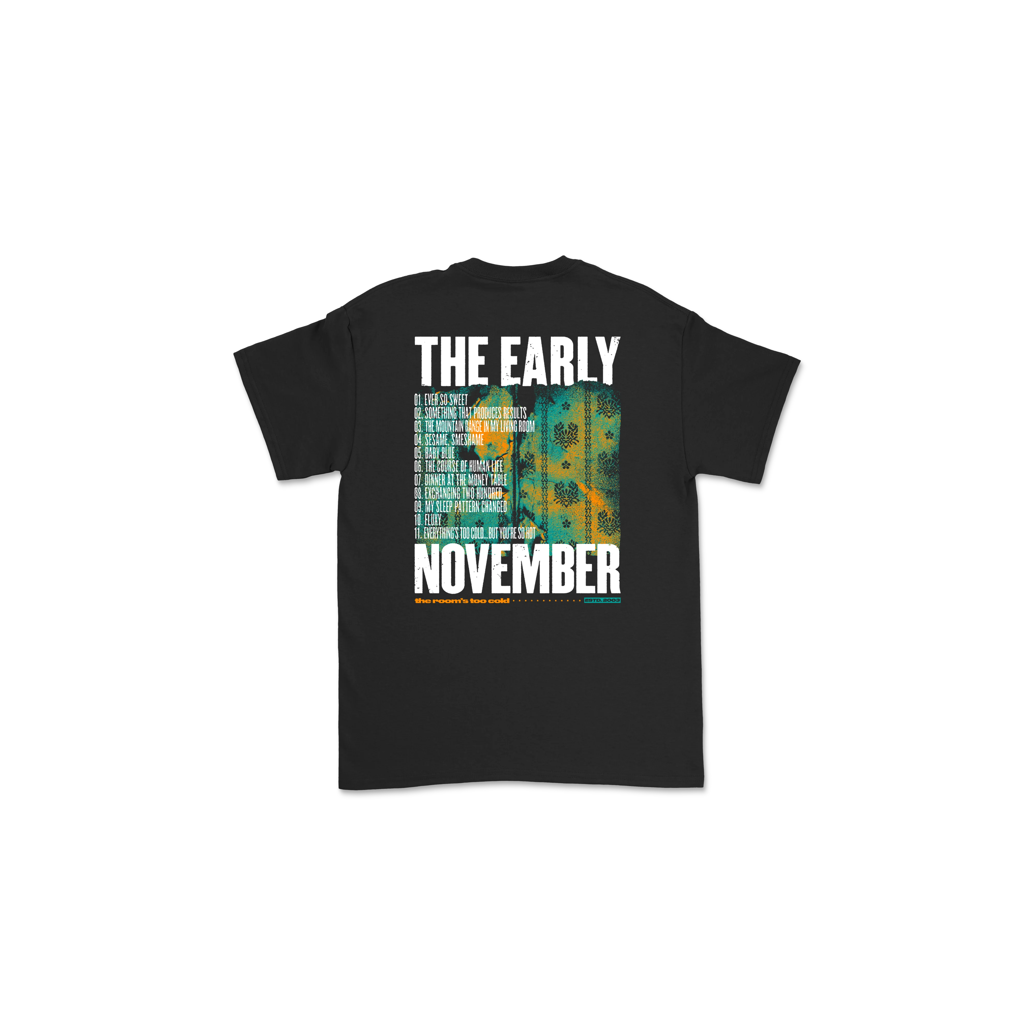 THE ROOM'S TOO COLD BLACK TEE - Image 3