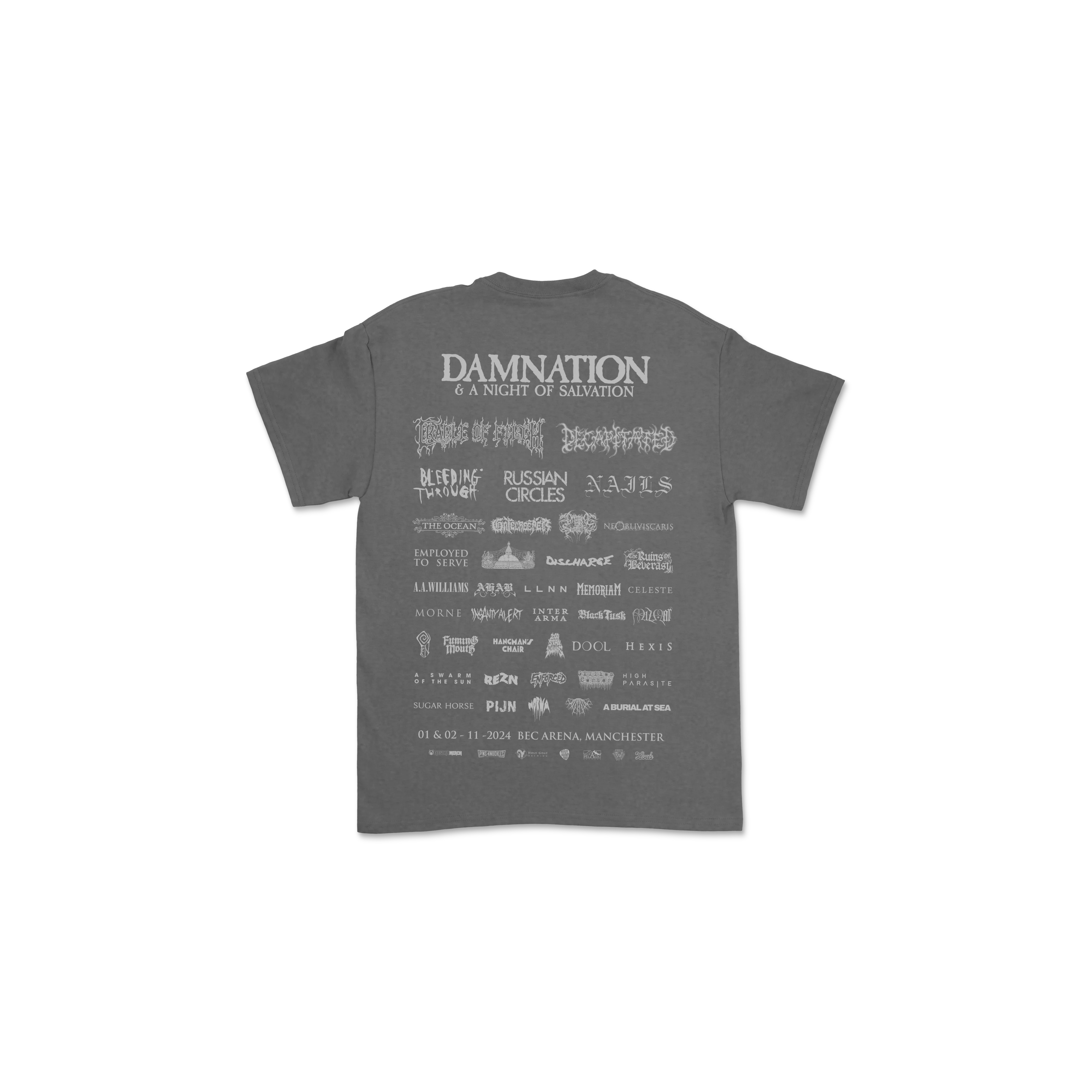 2024 THE SACRAMENT WASH GREY SHIRT - Image 3