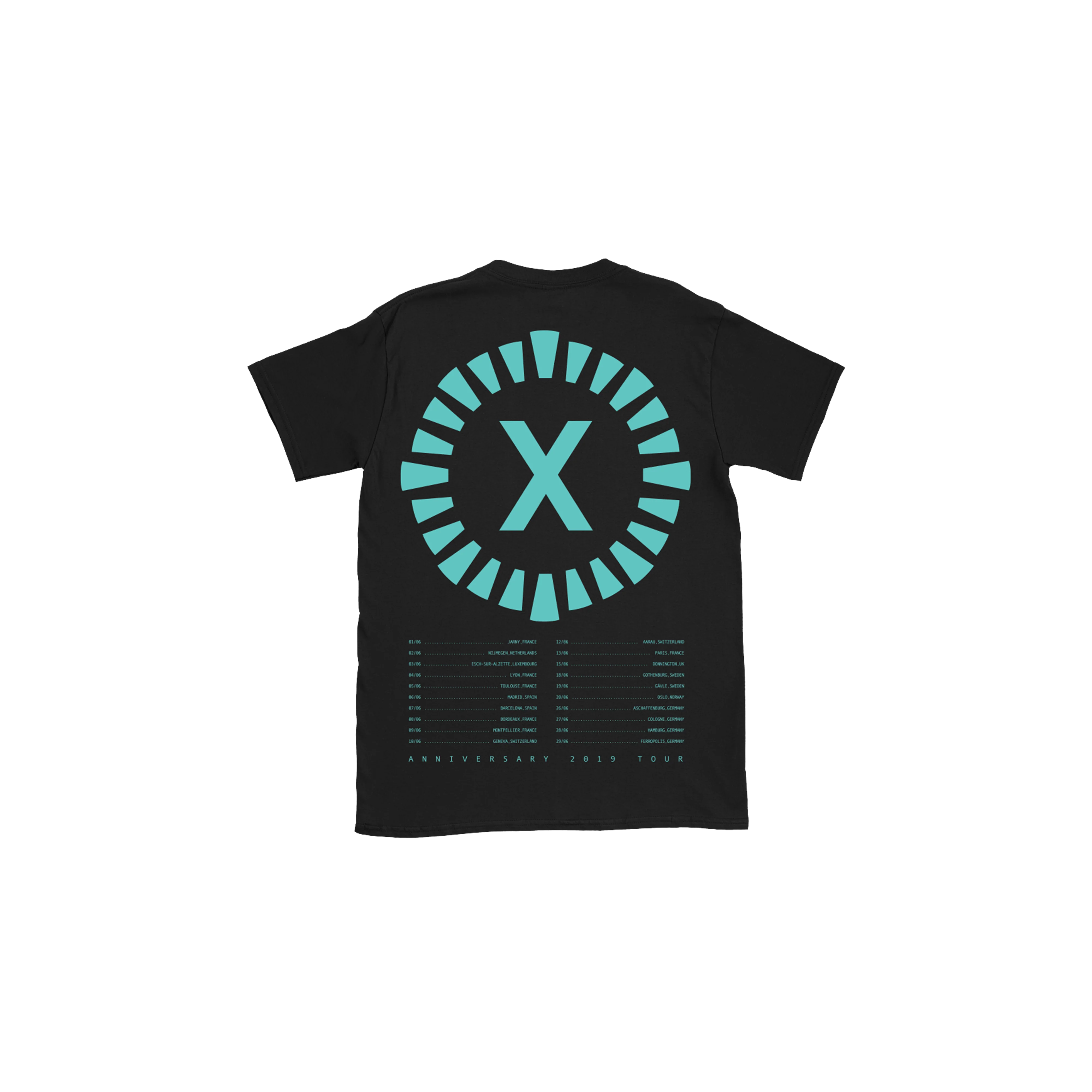 X YEAR ANNIVERSARY TOUR TEE 2019 - Image 3